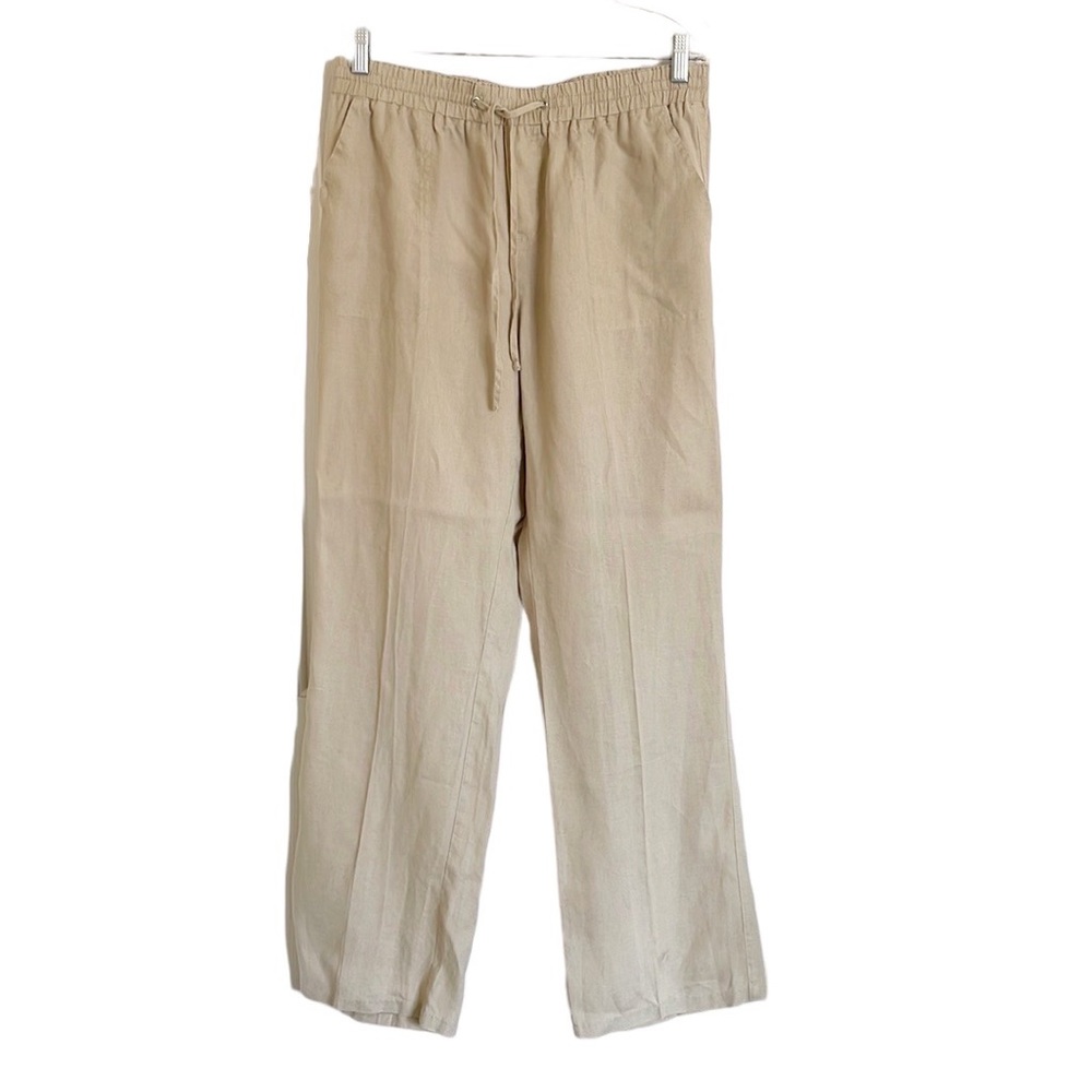Neiman Marcus Tan Pants